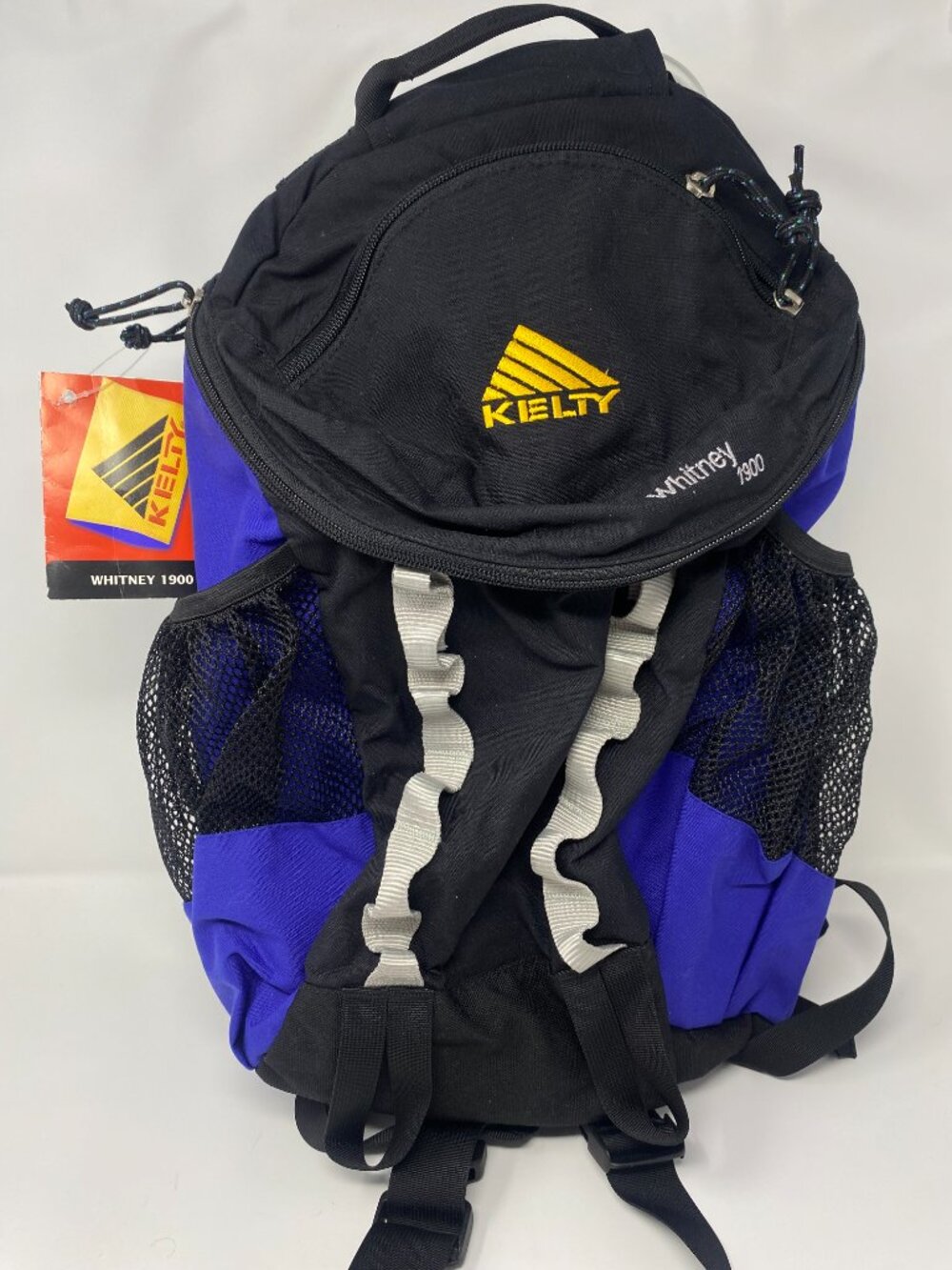 Kelty Backpack Whitney 1900 Hydration Black Blue NEW NWT Hiking Outdoor